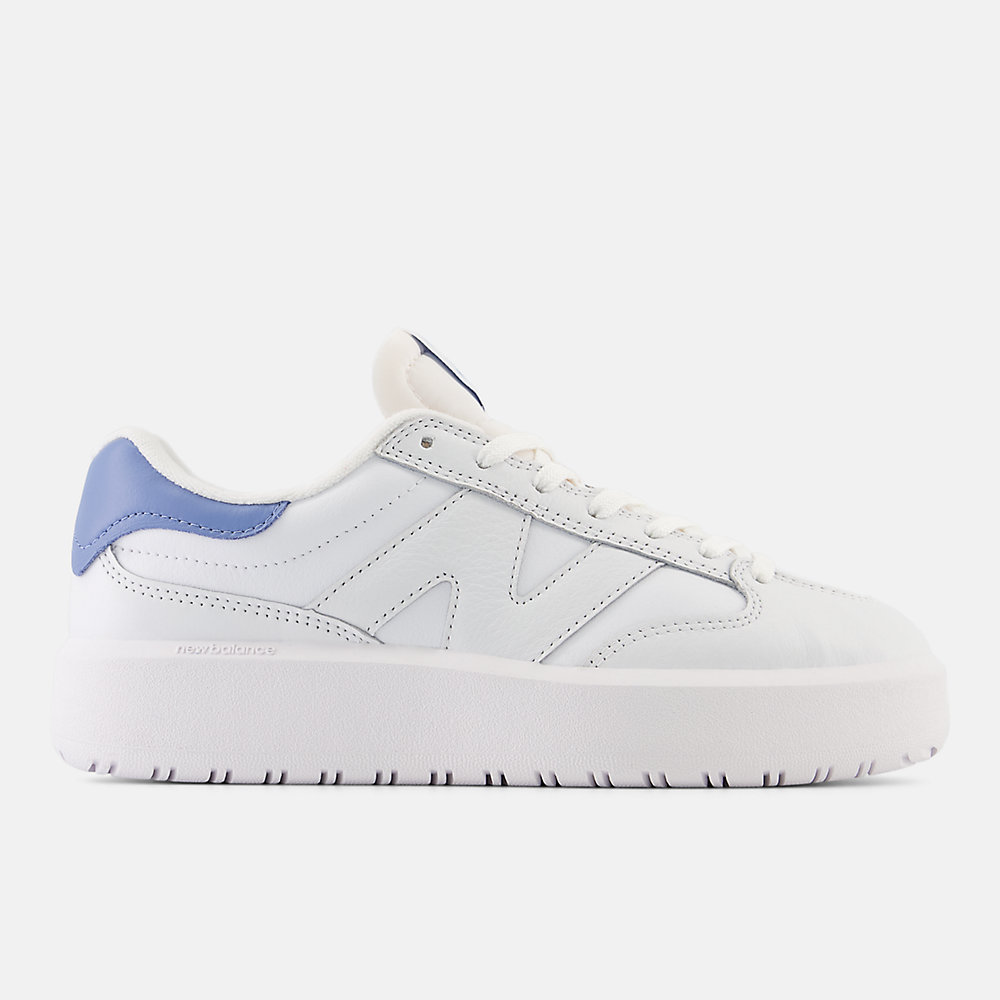 New Balance CT302 Shoes White with Blue Laguna